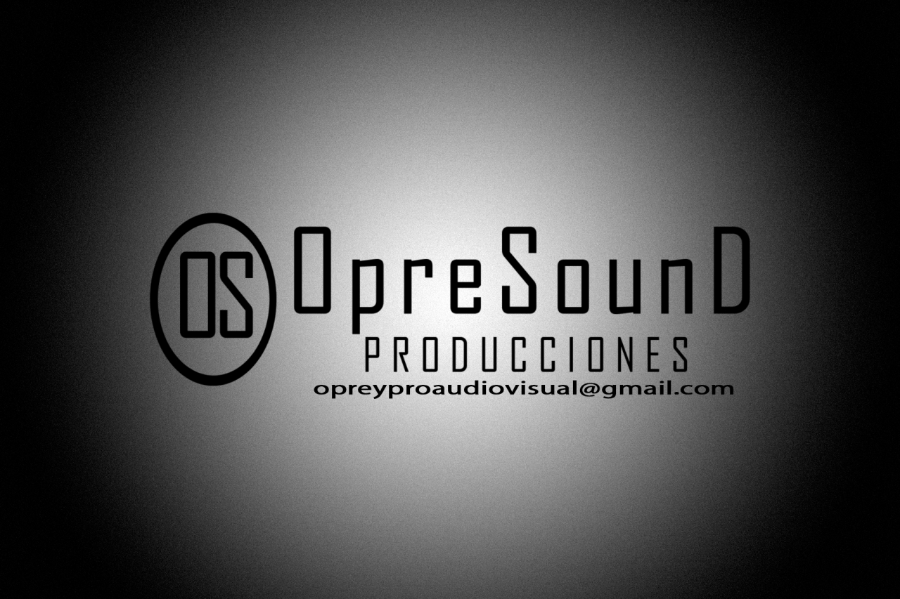 OpreSound fondo negro y gris